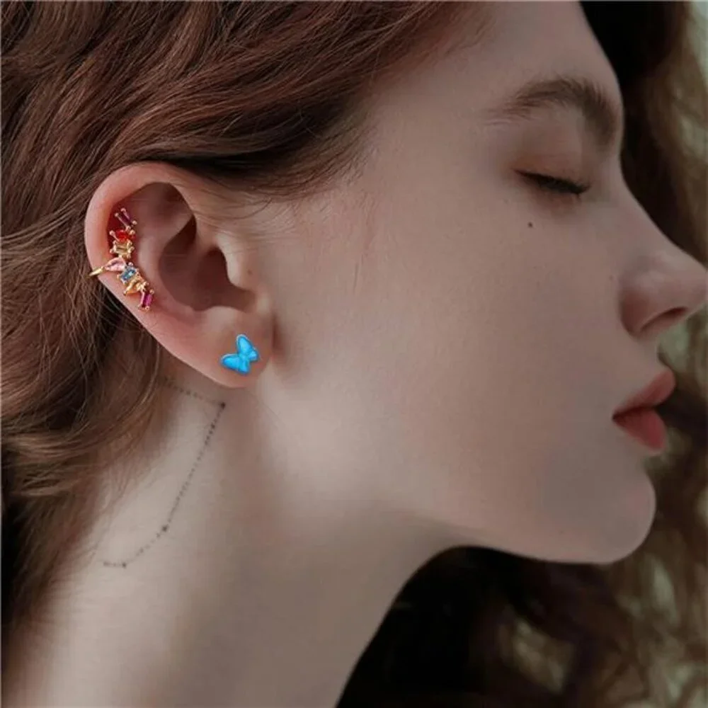 Mermaid and Ocean Theme Earring Set – 52 Pairs, Fun and Colorful Stud Earrings